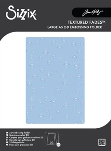 Sizzix Embossing Folder A5 - Tim Holtz / Sparkle Stars